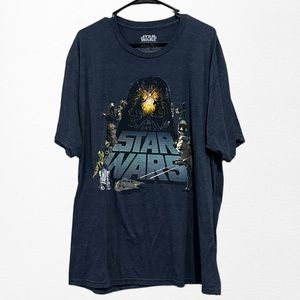Star Wars Group Victory Scene Retro‎ Shirt Men's Sz XXL